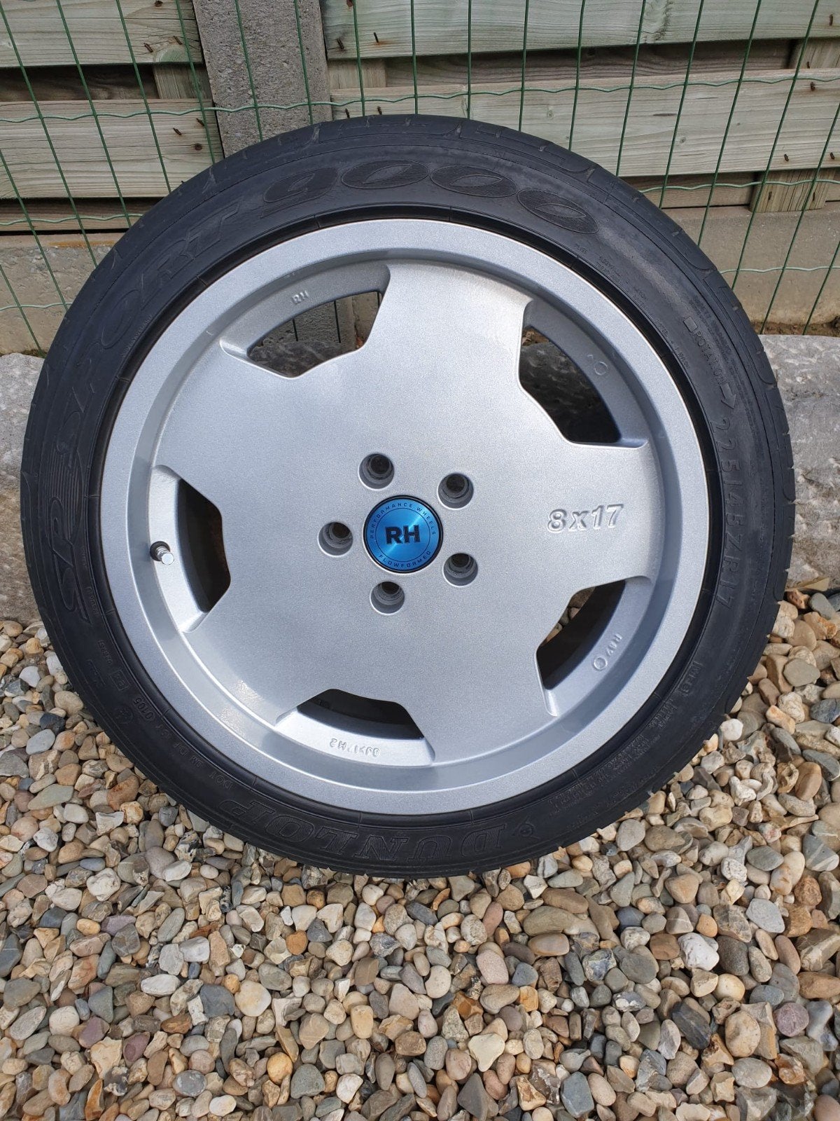 RH Alurad Topline AA 8x17 velgen, Autos : Pièces & Accessoires, Véhicule de tourisme, Pneus été, 17 pouces, Enlèvement