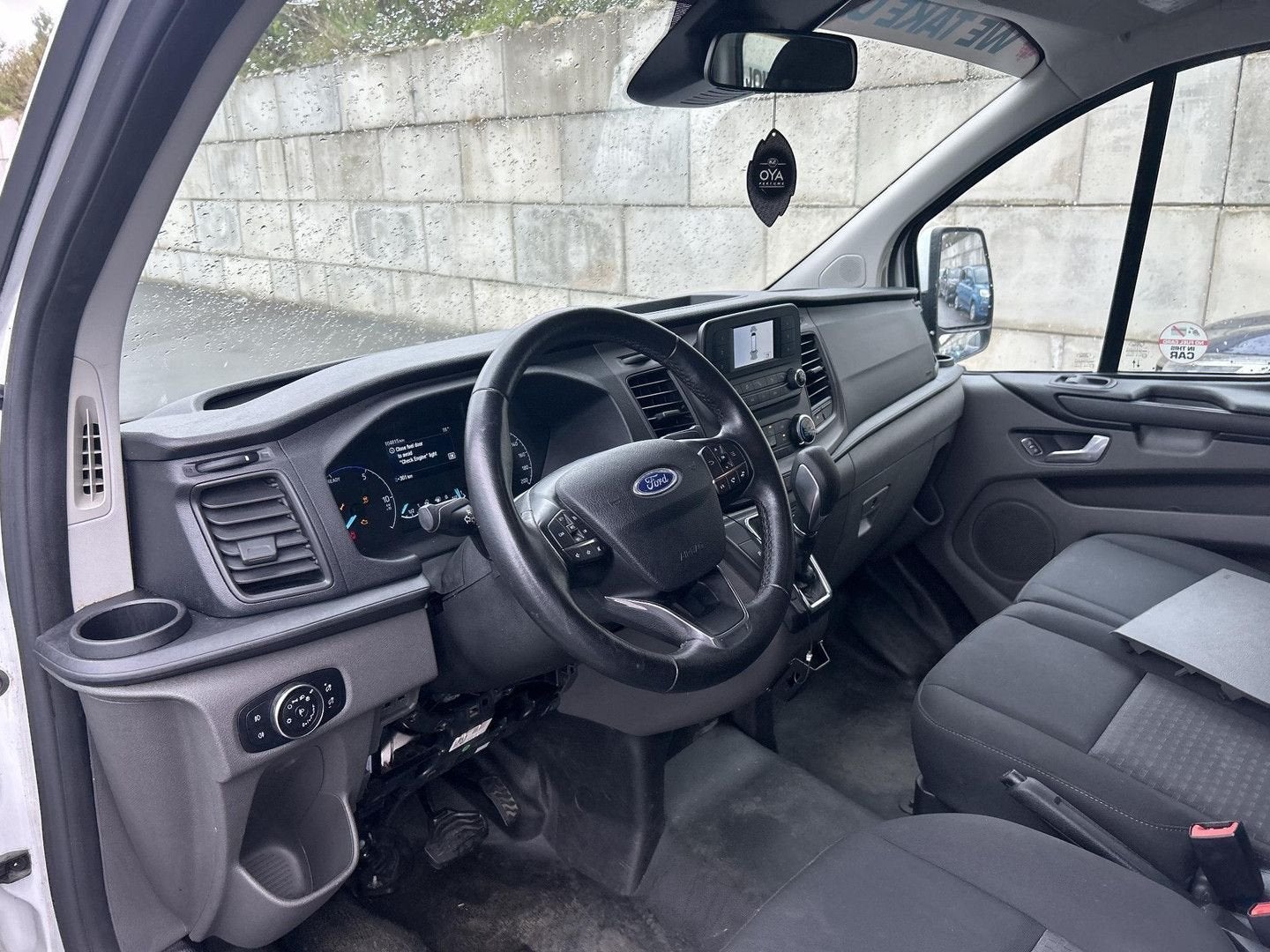 Ford Transit Custom 320 1.0 EcoBoost L1H1 PHEV Trend Automaa, Auto's, Automaat, Wit, Bedrijf, Hybride Elektrisch/Benzine