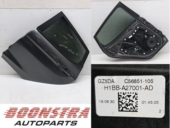 Portier 4Deurs links-achter van een Ford Fiesta (Fiesta 17-), Gebruikt, -, Deur, -
