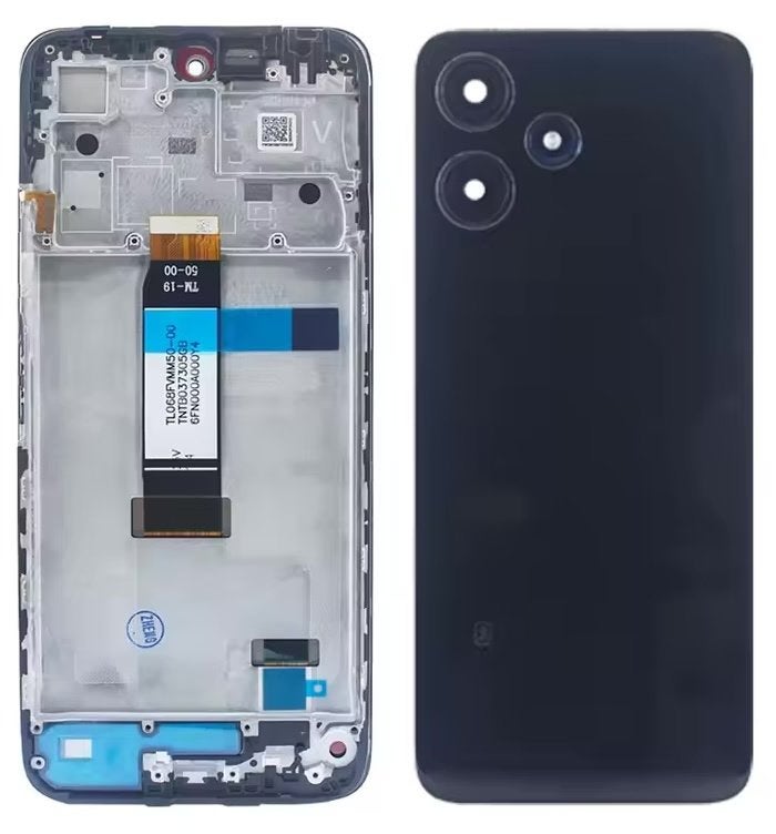 AMOLED LCD-scherm, zijframe, achterkant voor Xiaomi Redmi 12, Télécoms, Téléphonie mobile | Marques Autre, Enlèvement ou Envoi