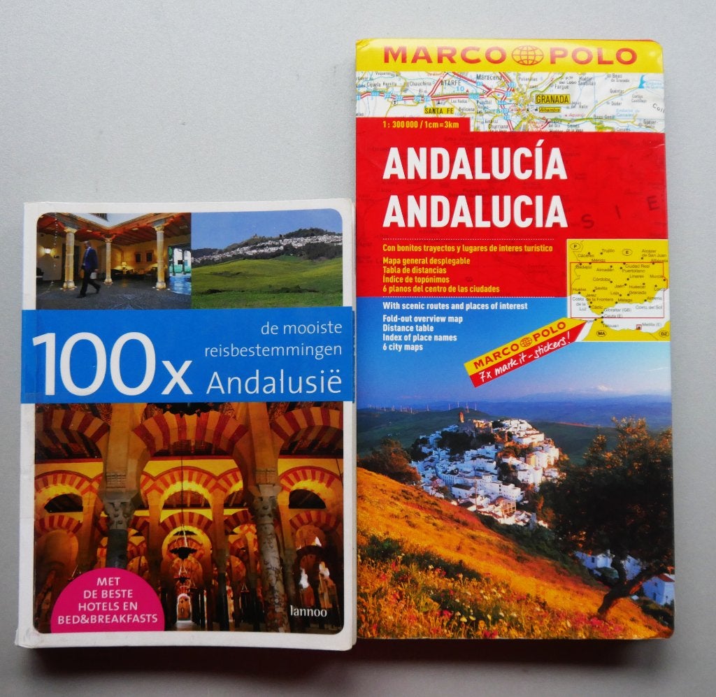 Honderd Keer Andalusië inclusief grote wegenkaart, Ophalen of Verzenden, Nieuw