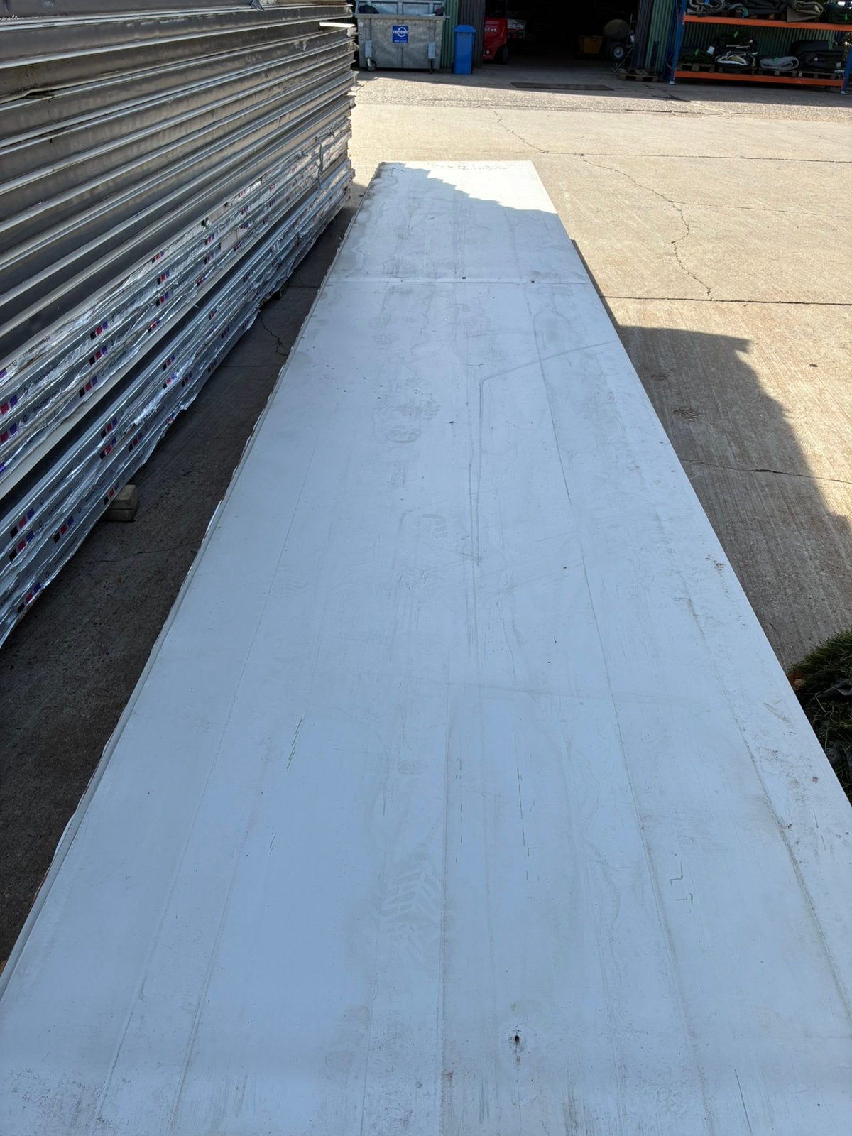 Sandwichpanelen wand 5 cm gebruikt, 20 à 50 mm, Utilisé, Info@pelser-bv.be, Autres matériaux
