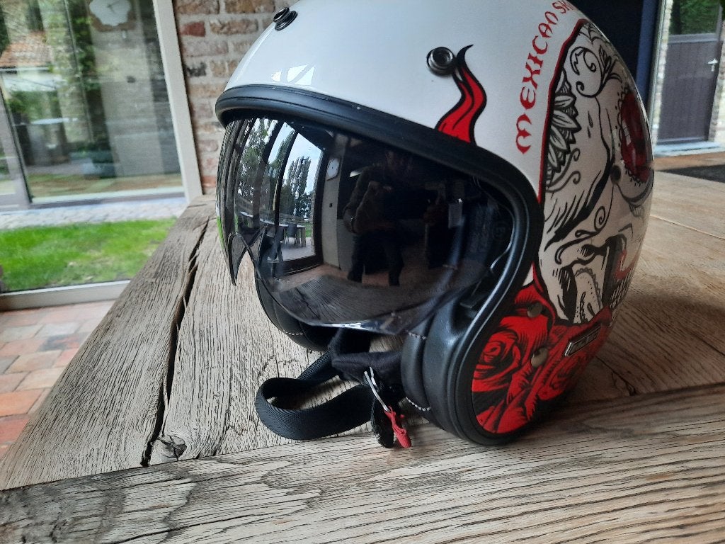 Vintage HJC helm, Motoren, Ophalen, Dames, Nieuw zonder kaartje, L