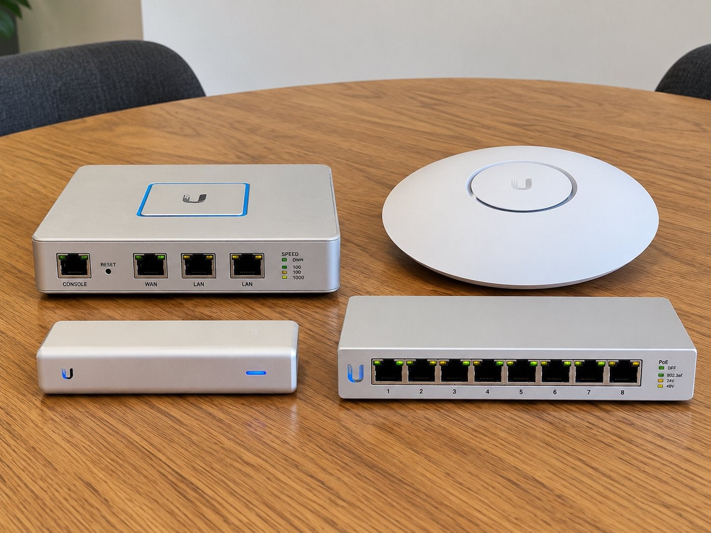Ubiquiti UniFi Bundle – Complete Netwerkset, Computers en Software, Ophalen of Verzenden, Router