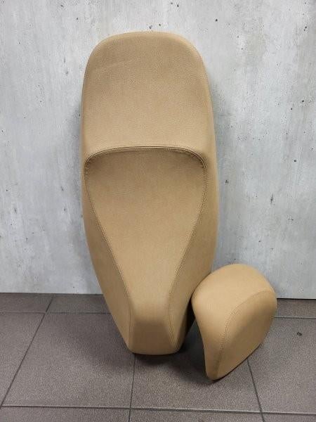 Zadel Vespa GTS Beige + kussentje, Fietsen en Brommers, Ophalen, Zadel, Vespa
