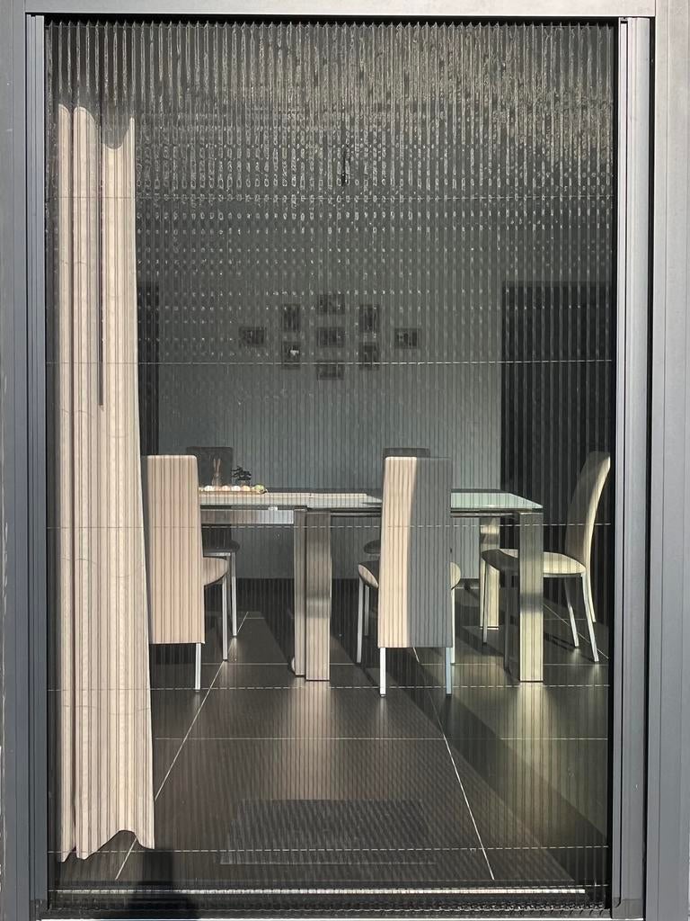 Plissé vliegendeur, Porte moustiquaire, Comme neuf, Enlèvement, 120 cm ou plus
