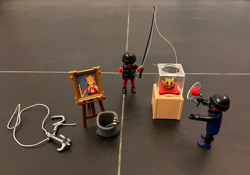 Playmobil 4265 Juwelenroof, Kinderen en Baby's, Ophalen, Zo goed als nieuw