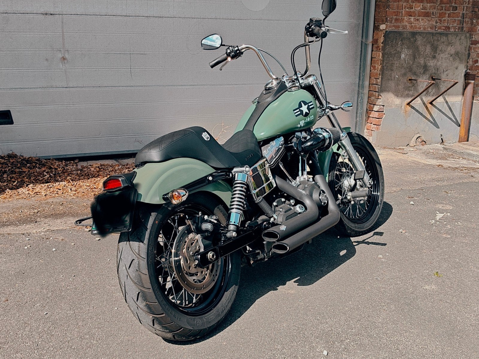 HD STREETBOB, Motoren, LED Verlichting, 2 cilinders, Occasion, 1600 cc