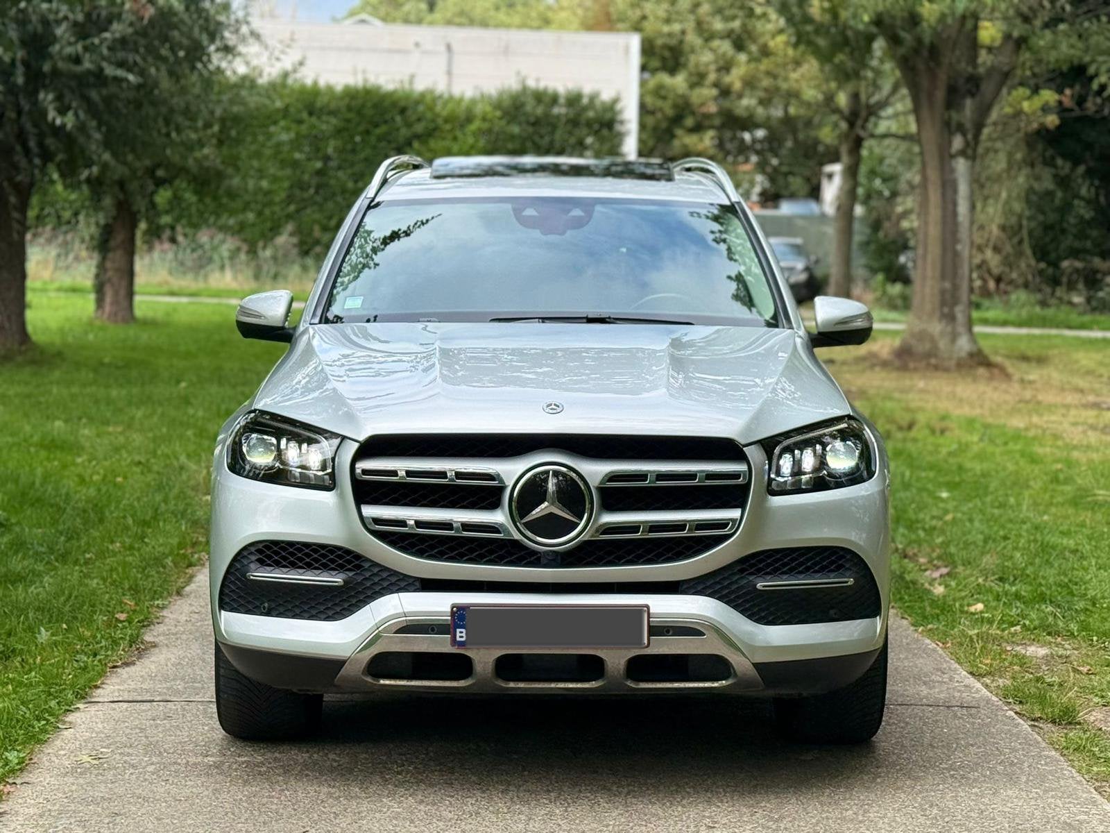 Mercedes GLS 350d 4 Matic, Autos, Argent ou Gris, Achat, Entreprise, Noir