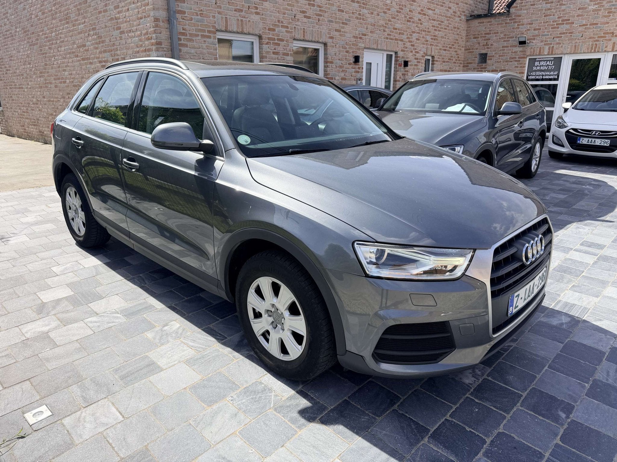 Audi Q3 Q3 2.0 TDi*TOIT PANO*GPS*XENON*CLiM*etc, Autos, Argent ou Gris, Achat, Euro 6, 136 ch