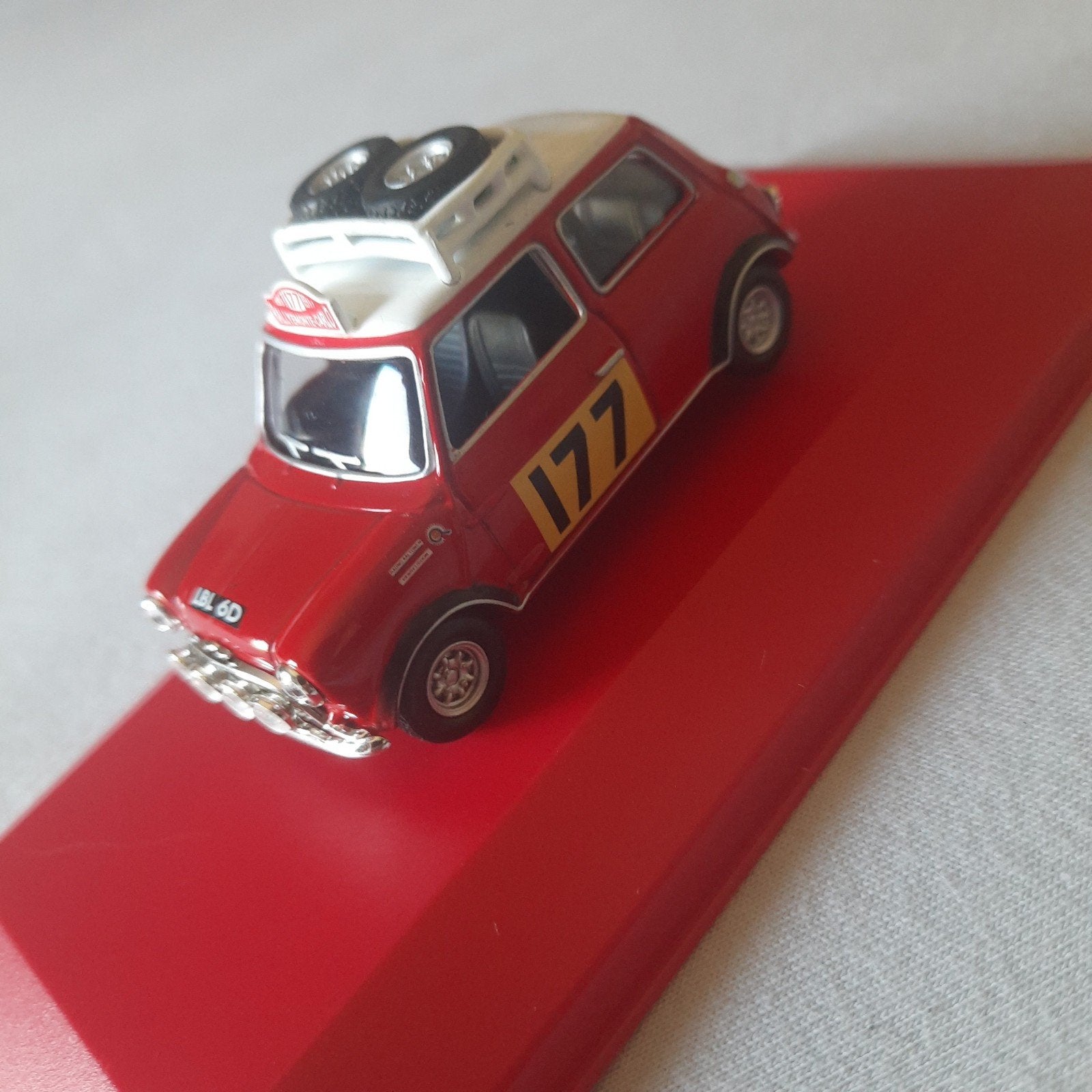 MORRIS MINI COOPER*1:43*RALLYE MONTE CARLO 1967* MINT IN BOX, Ophalen, Nieuw, Auto, Overige merken