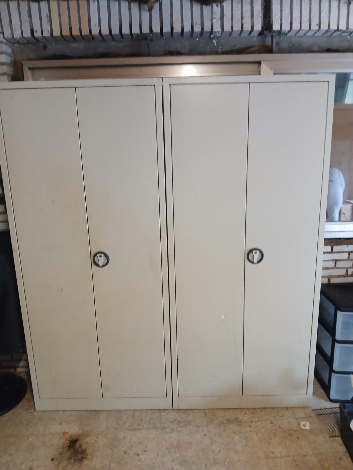 metalen archiefkast, Ophalen, Gebruikt, 50 tot 100 cm, Metaal