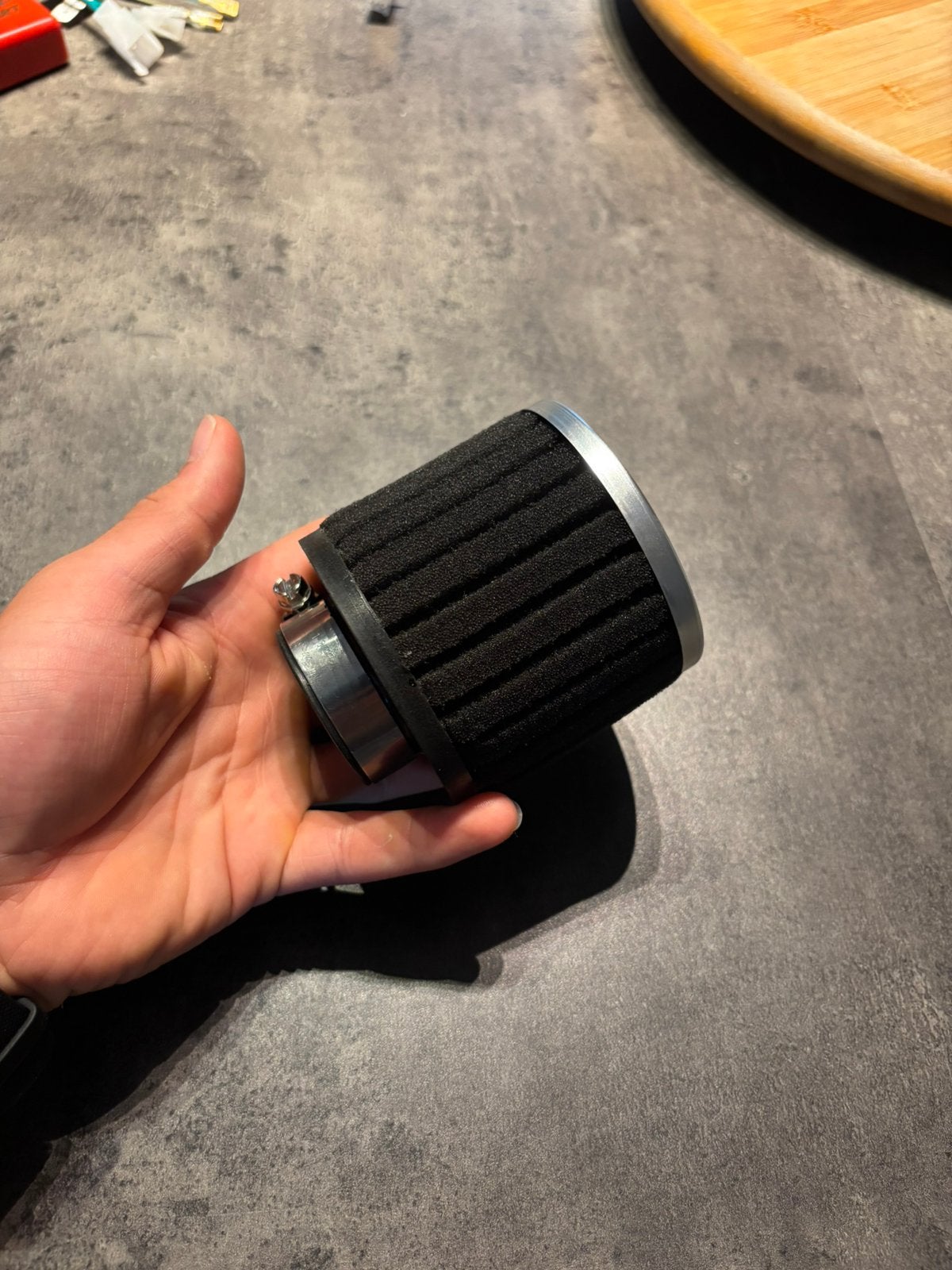 Dax luchtfilter 35mm, Fietsen en Brommers, Ophalen, Nieuw