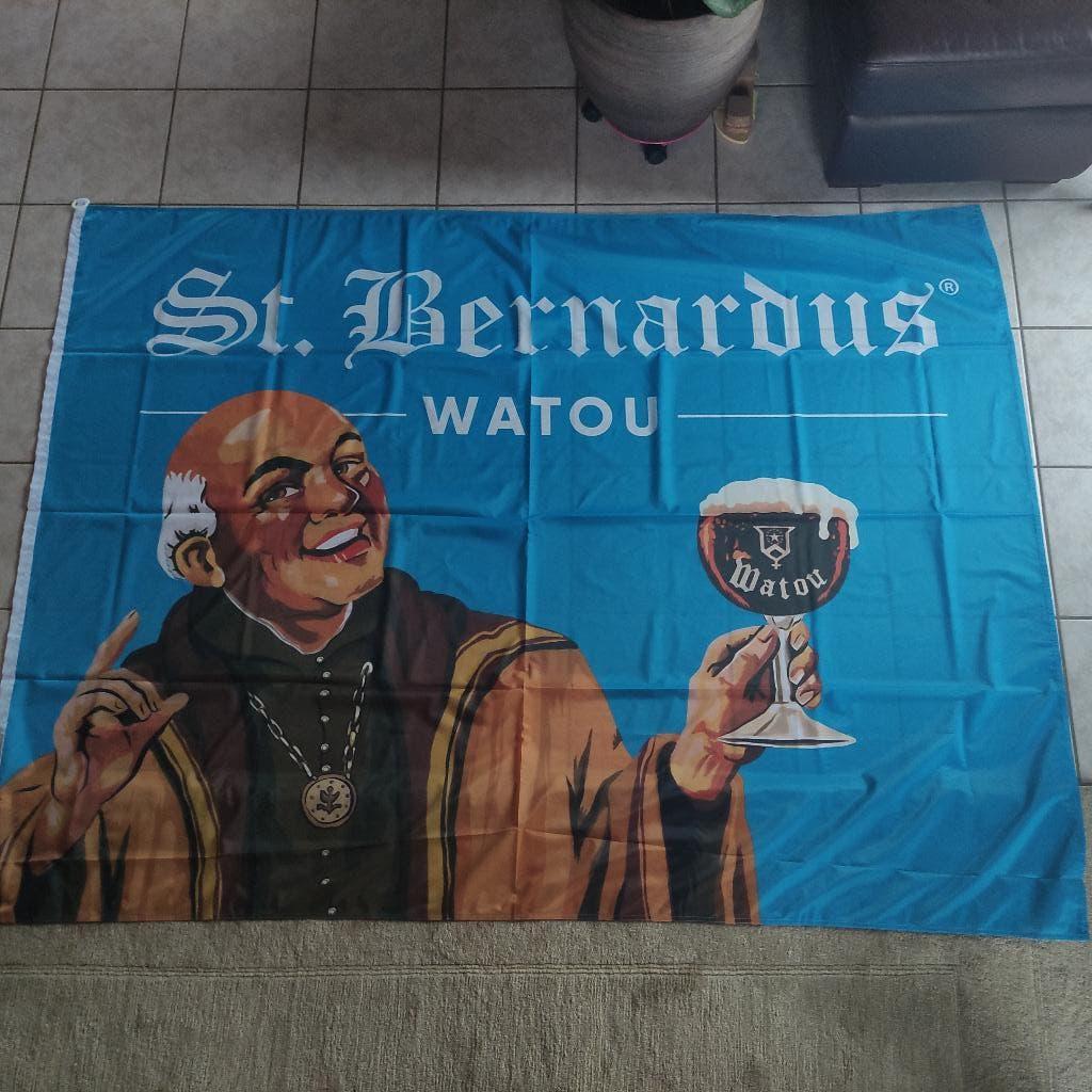 vlag St. Bernardus Watou, Verzamelen, Biermerken, Ophalen of Verzenden, Nieuw, Overige typen, Overige merken