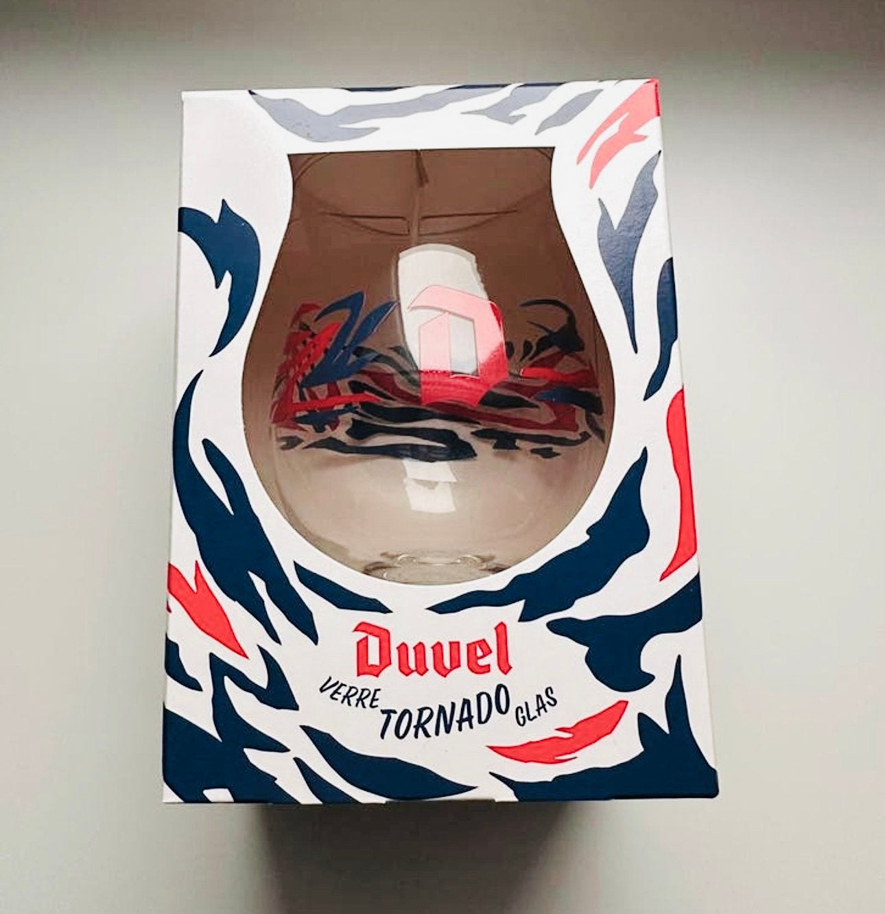 Origineel Duvel Tornado-glas, Ophalen, Zo goed als nieuw, Duvel