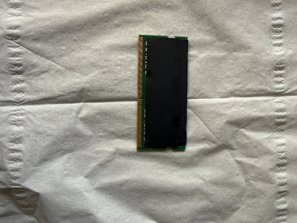 DDR4 SODIMM 8GB 3200MHz laptopgeheugen met heatsink, Computers en Software, DDR4, 8 GB, Ophalen of Verzenden, Zo goed als nieuw