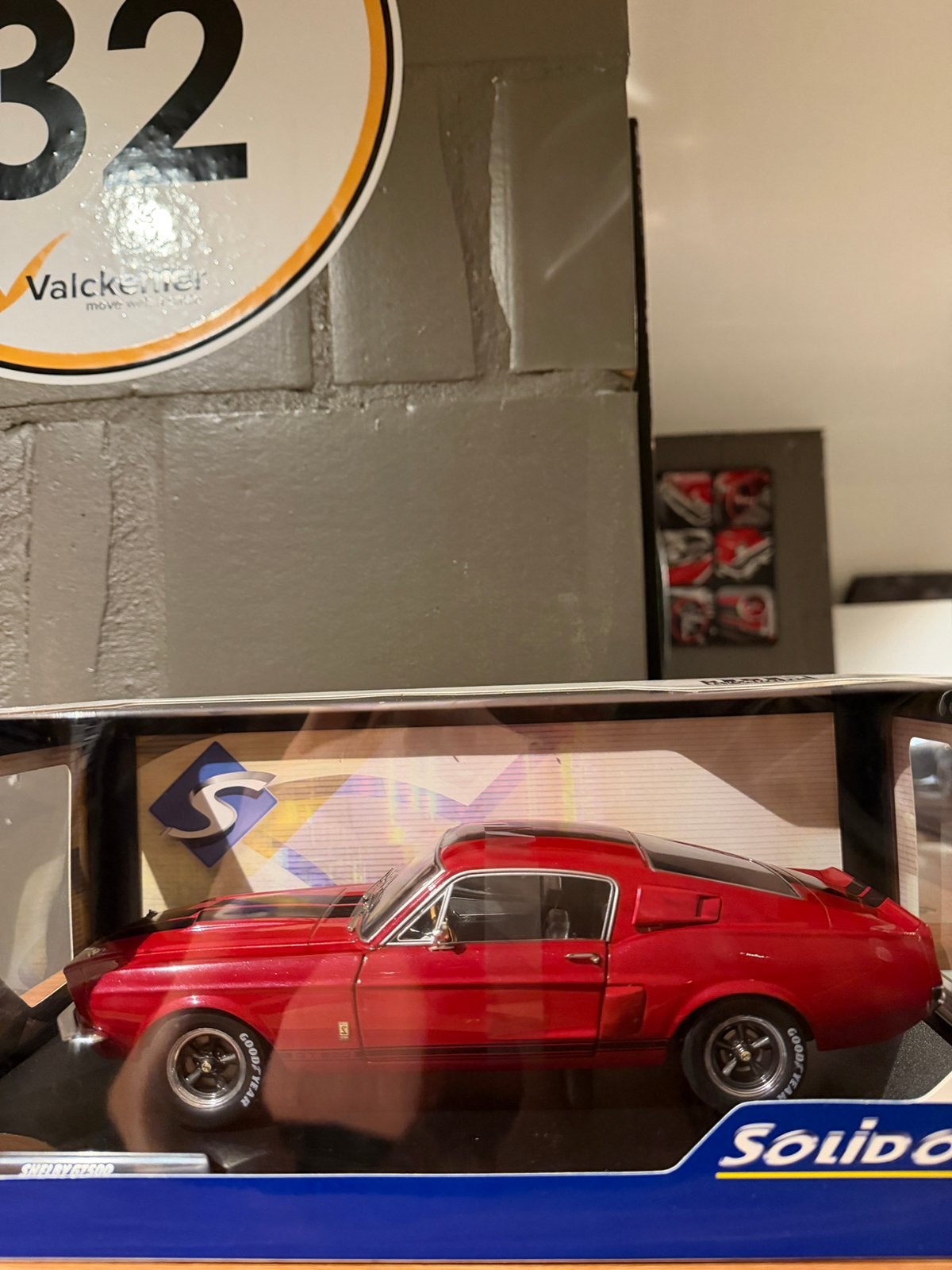 Shelby GT500, Ophalen of Verzenden, Zo goed als nieuw, Solido