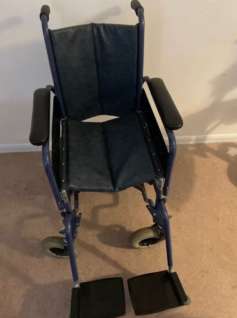 Rolstoel duw, Divers, Chaises roulantes, Enlèvement, Pliant, Comme neuf, Fauteuil roulant à pousser