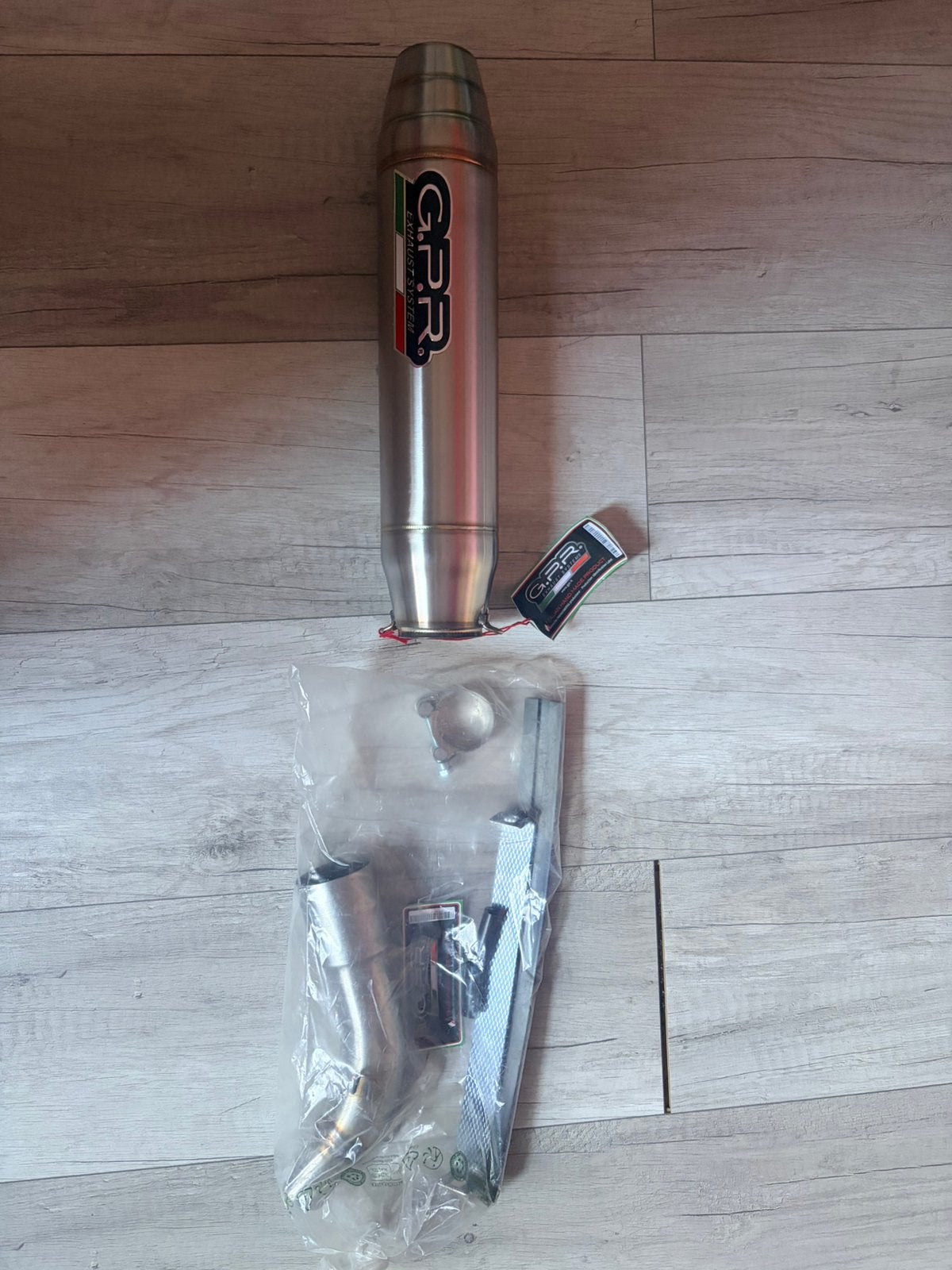 Gpr Moto uitlaat demper met attest ! Benelli 502 nieuw !!!, Motoren, Ophalen