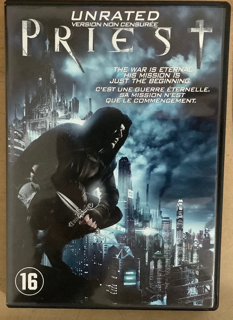 Priest (2011) Dvd, À partir de 16 ans, Enlèvement ou Envoi, Utilisé, Action