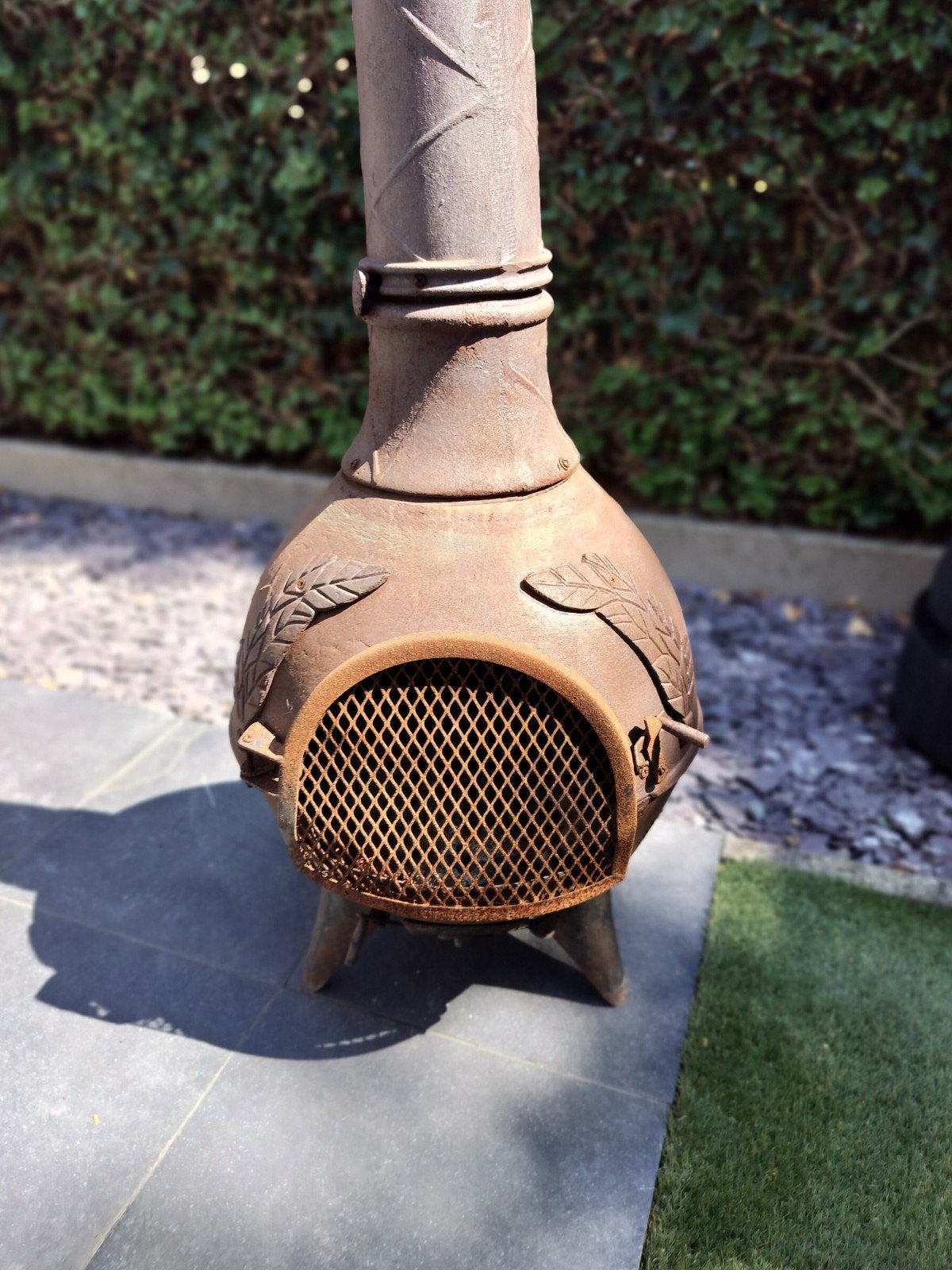 Gietijzeren kachel te koop, Tuin en Terras, Tuinhaarden, Ophalen, Gebruikt