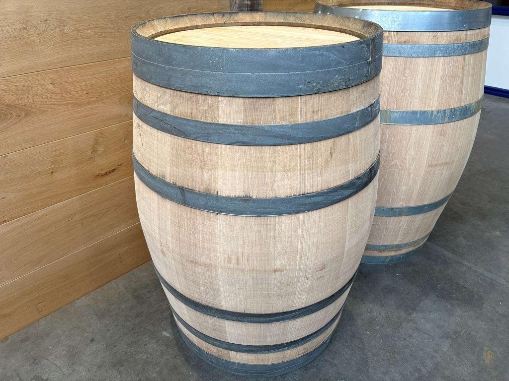 Eiken Regenton 225 Liter – Houten Wijnvat eikenhout, Neuf, Hout@hameren.nl, 150 litres ou plus, Enlèvement ou Envoi