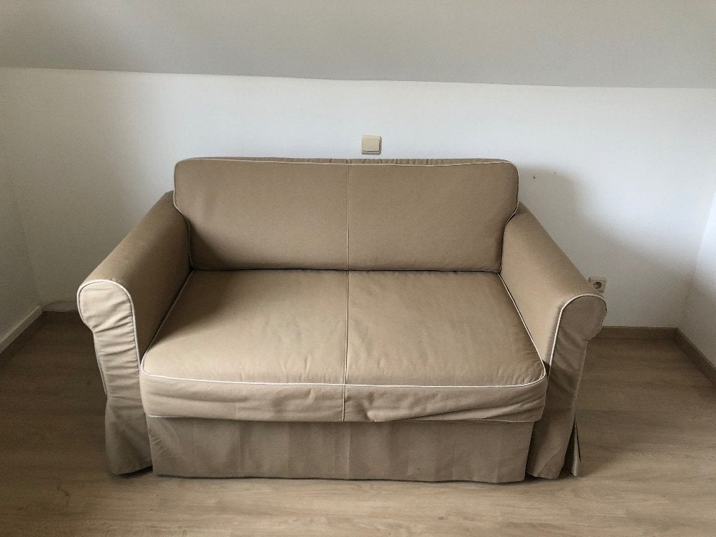 Zetel bed, Enlèvement, Utilisé, Deux personnes, Banc droit