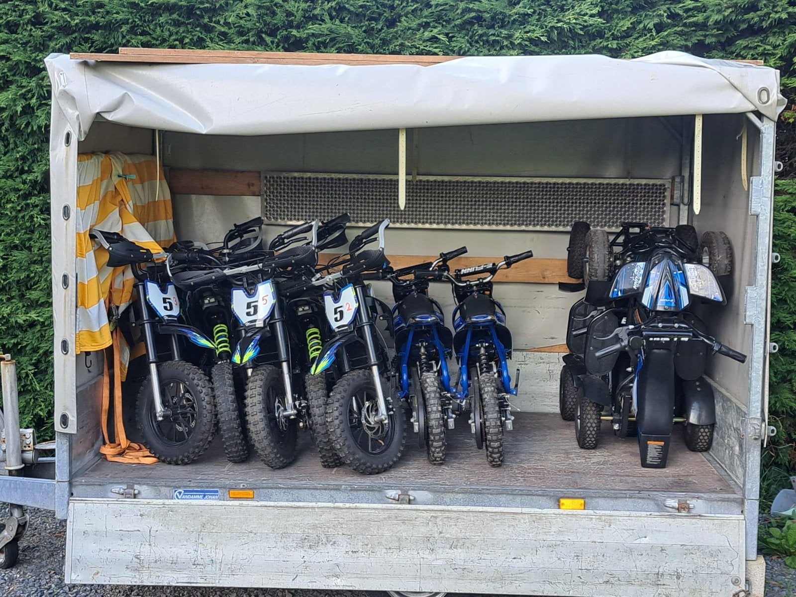 Lot de crossers électriques/quadriceps — Evercross — Layout, Enlèvement ou Envoi, Utilisé