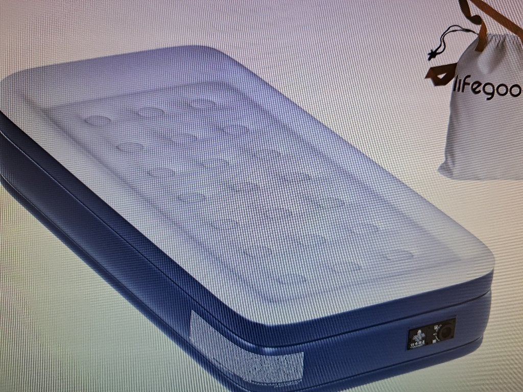 te koop lucht bed 190x90x46, Ophalen