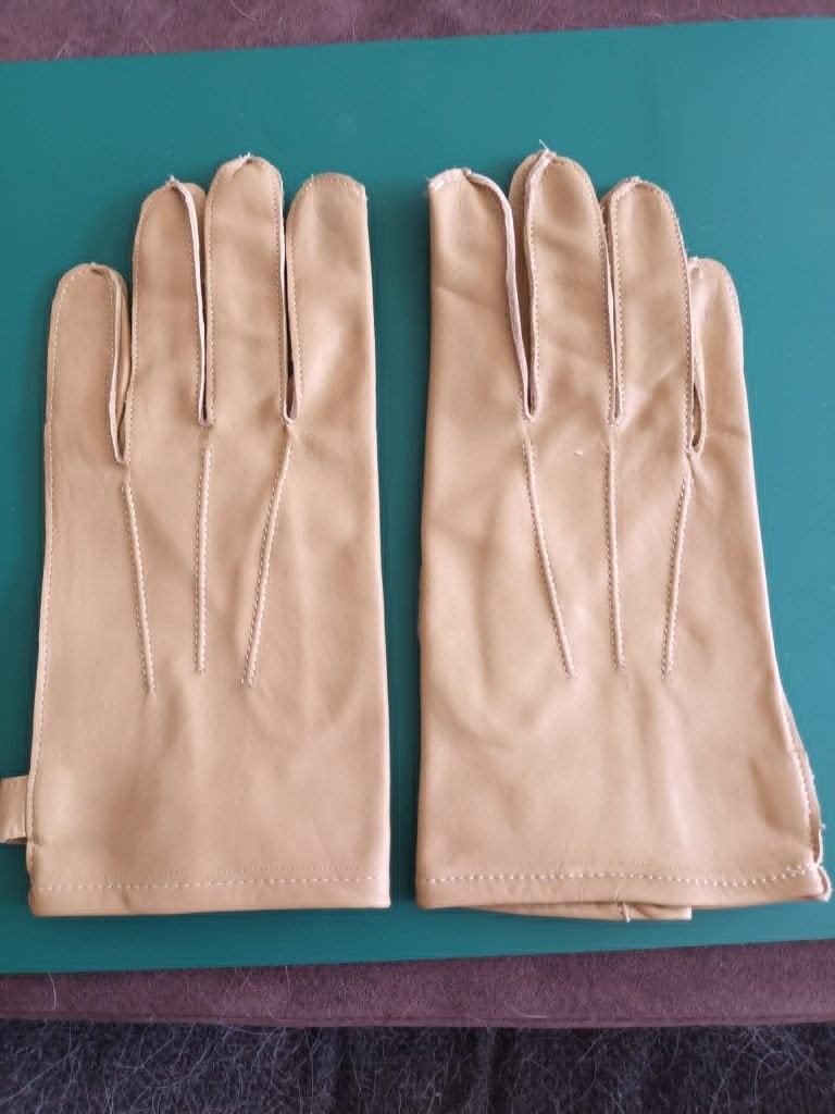 Gants para US cuir WW2 neufs repro, Collections, Enlèvement ou Envoi, Armée de terre, Autres types