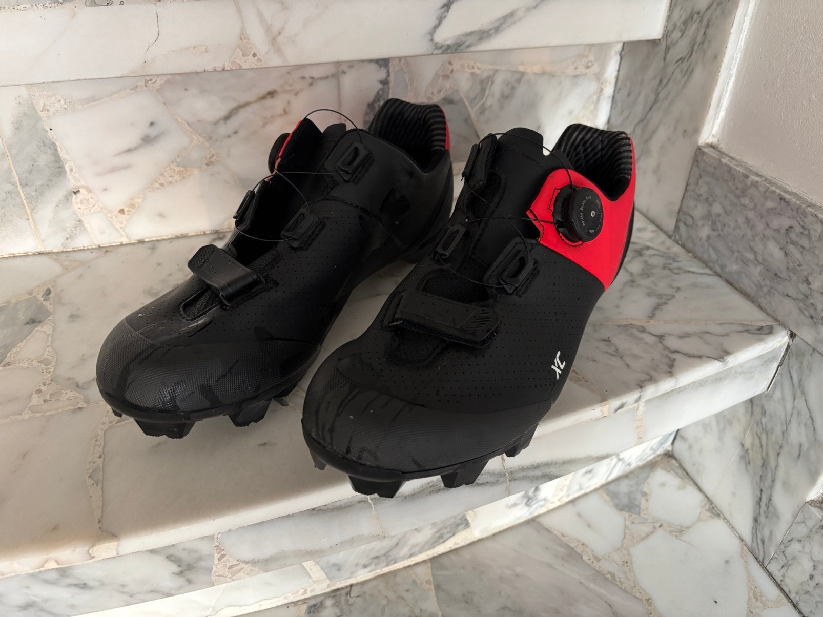 Haast nieuwe fietsschoenen Rockrider maat 45, Fietsen en Brommers, Ophalen of Verzenden, Zo goed als nieuw
