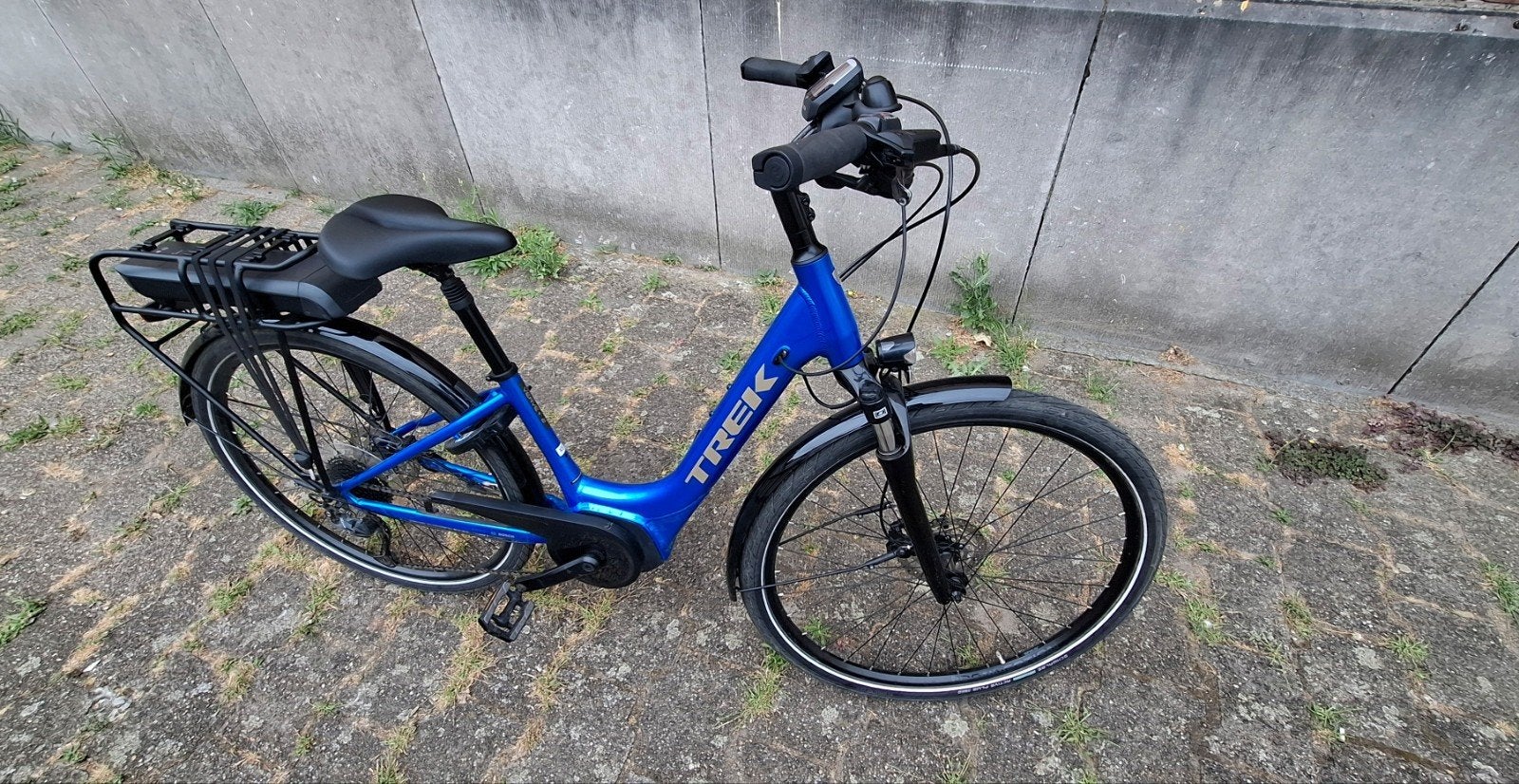 Vélo électrique Trek Verve+2, seulement 580 km au total., Vélos & Vélomoteurs, Vélos électriques, Enlèvement, Comme neuf, 50 km par batterie ou plus