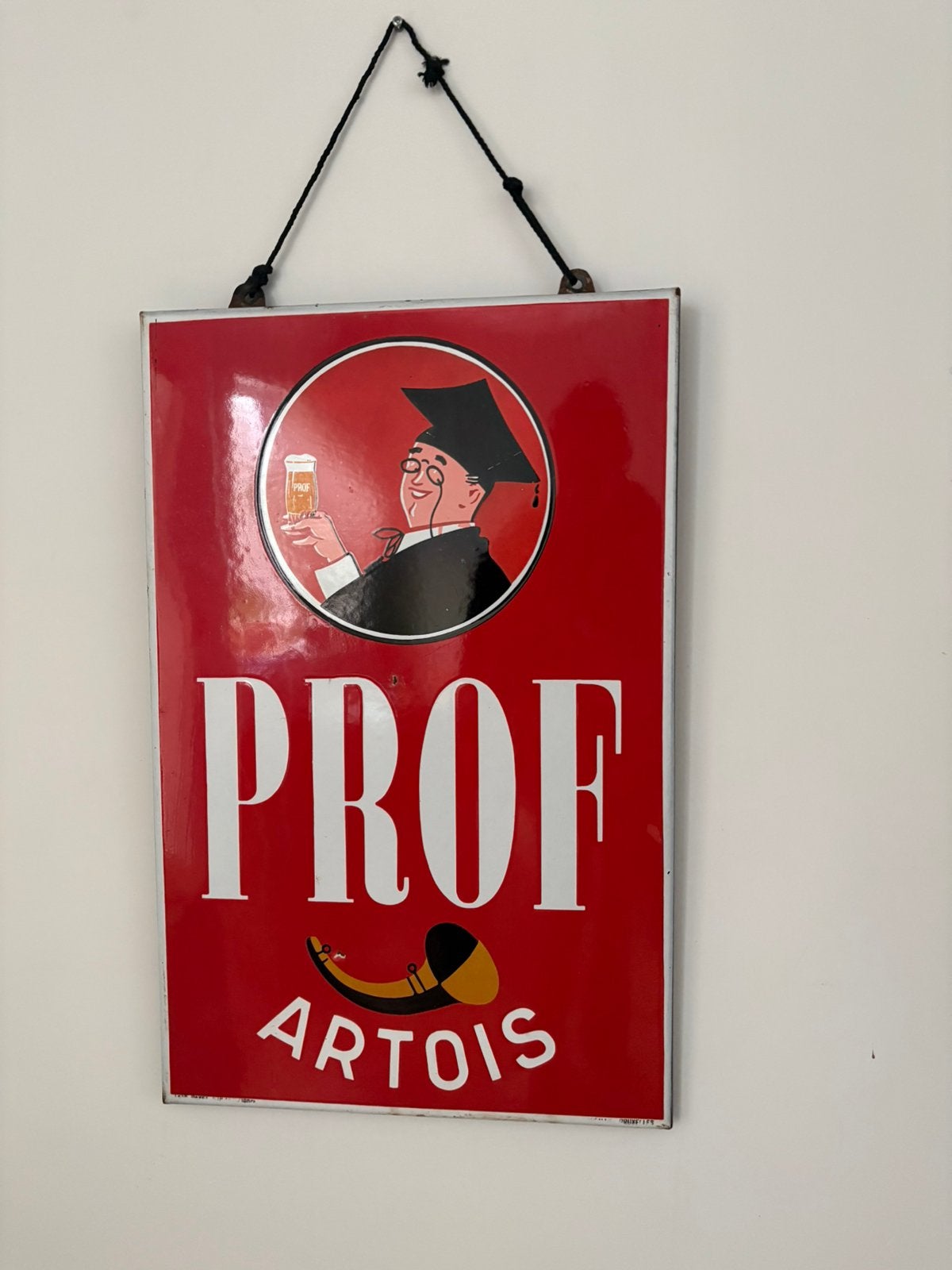 Oud reclamebord, Ophalen, Gebruikt, Reclamebord