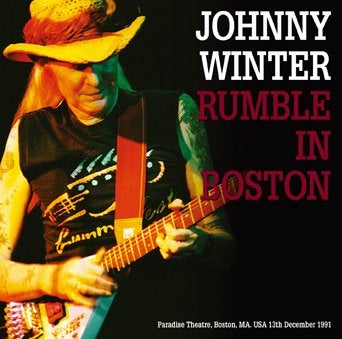 CD Johnny WINTER - Rumble in Boston - Live 1991, Import, Enlèvement ou Envoi, Album live, Hard rock