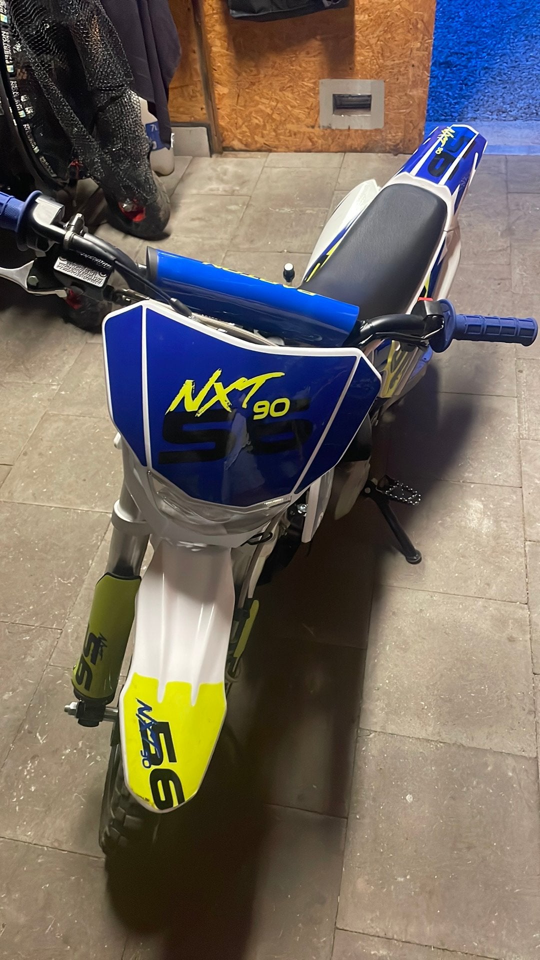 90cc crossmotor, Gebruikt, 90 cc, 0 versnellingen, Ophalen