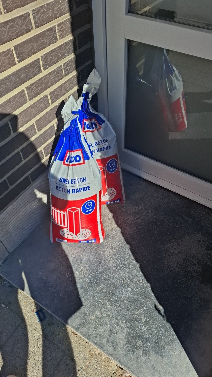 snelbeton, Verzamelen, Ophalen
