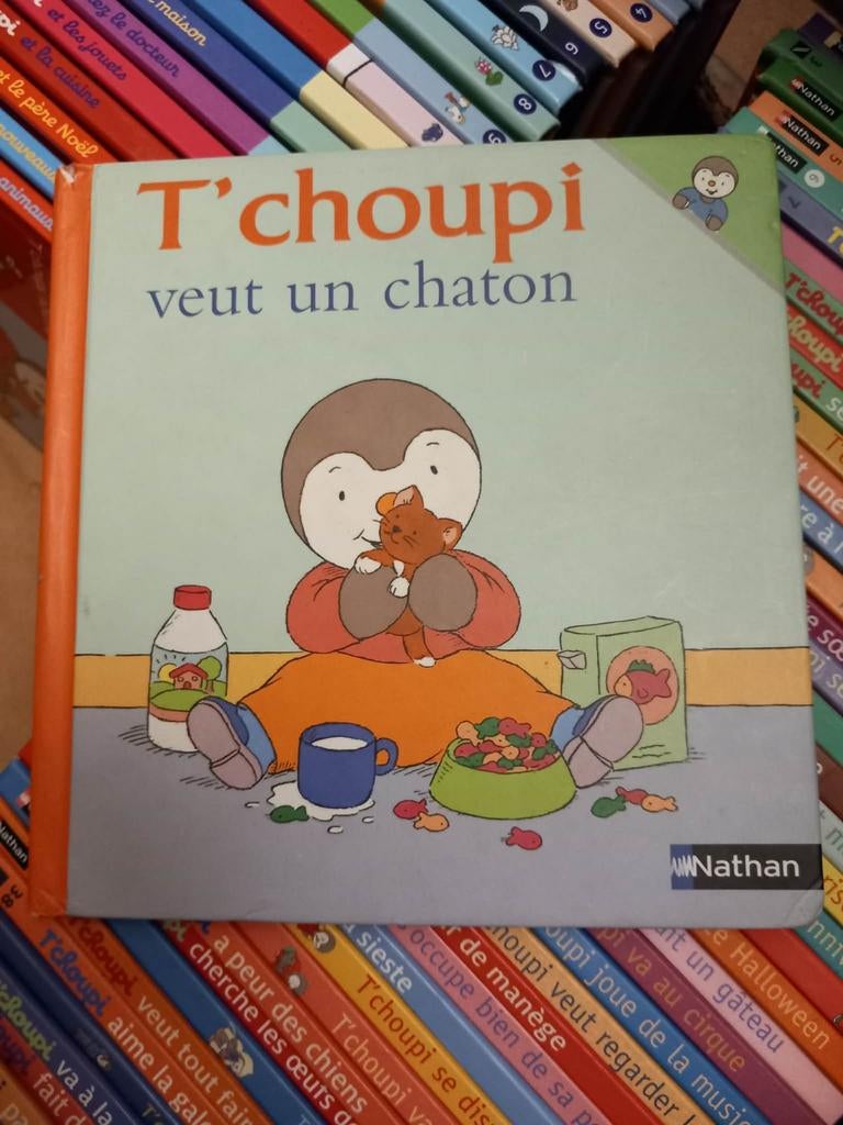 3 Lots de  livres Tchoupi, Enlèvement