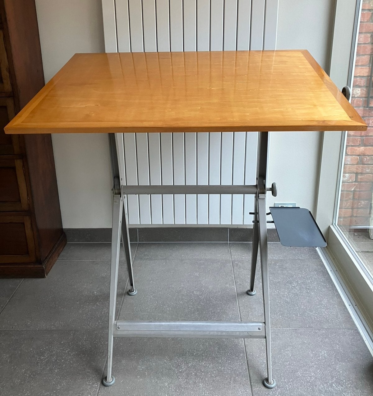 Reply tekentafel met groot werkblad (90x120), Enlèvement, Comme neuf, Moins de 130 cm