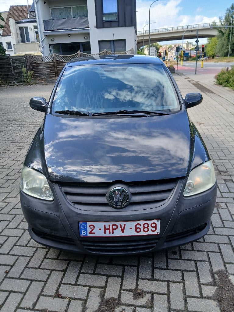 VW FOX BENZINE, Auto's, Stof, 1198 cc, Zwart, Grijs