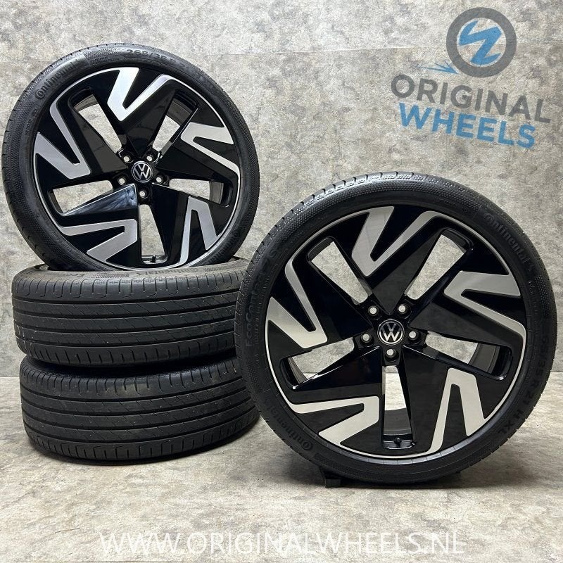 21 inch originele Mataró velgen + zomerbanden VW ID.7, Gebruikt, -, -, Banden en Velgen