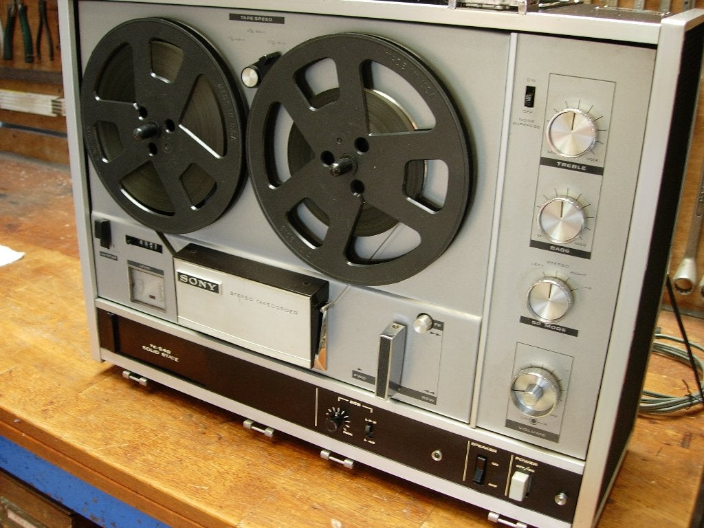 Sony TC-540 bandrecorder Gereviseerd en in zeer goede staat, Audio, Tv en Foto, Ophalen, Bandrecorder, Met banden