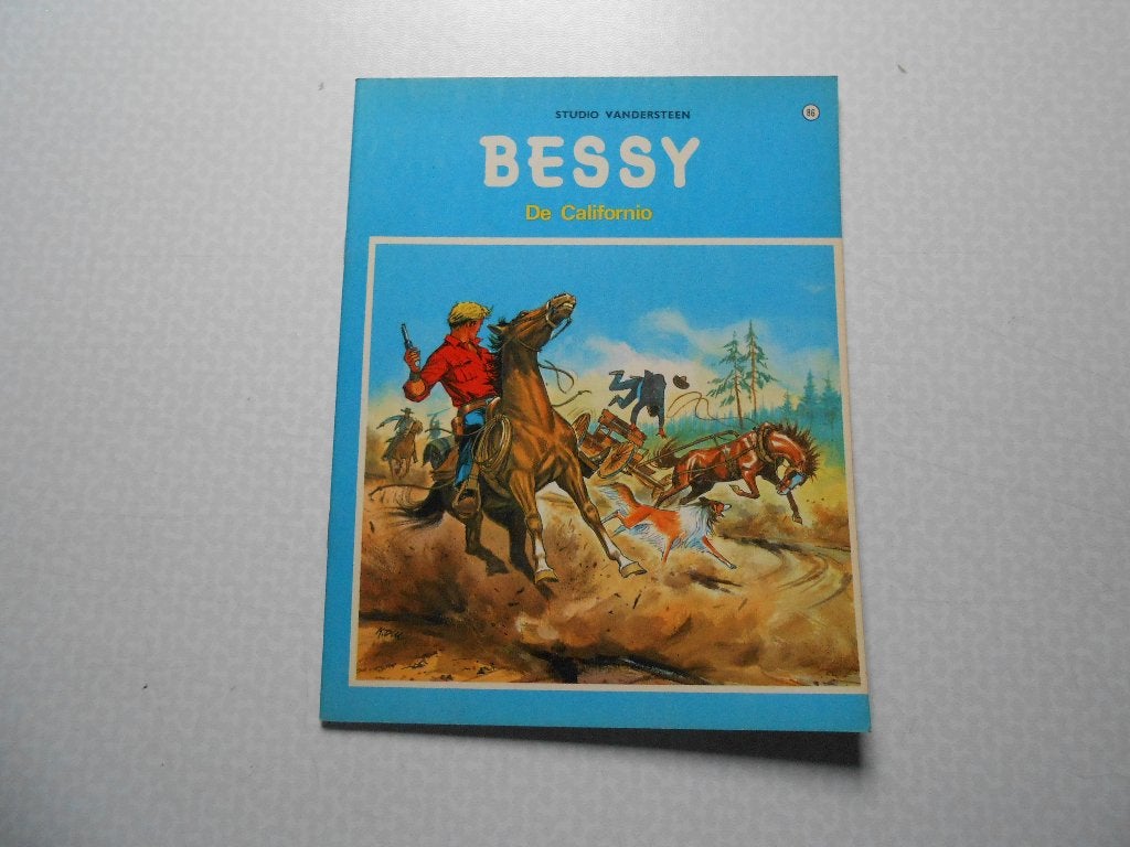 Bessy 86 De Californio 1971 1 ste druk., Boeken, Willy Vandersteen, Eén stripboek, Nieuw, Ophalen of Verzenden