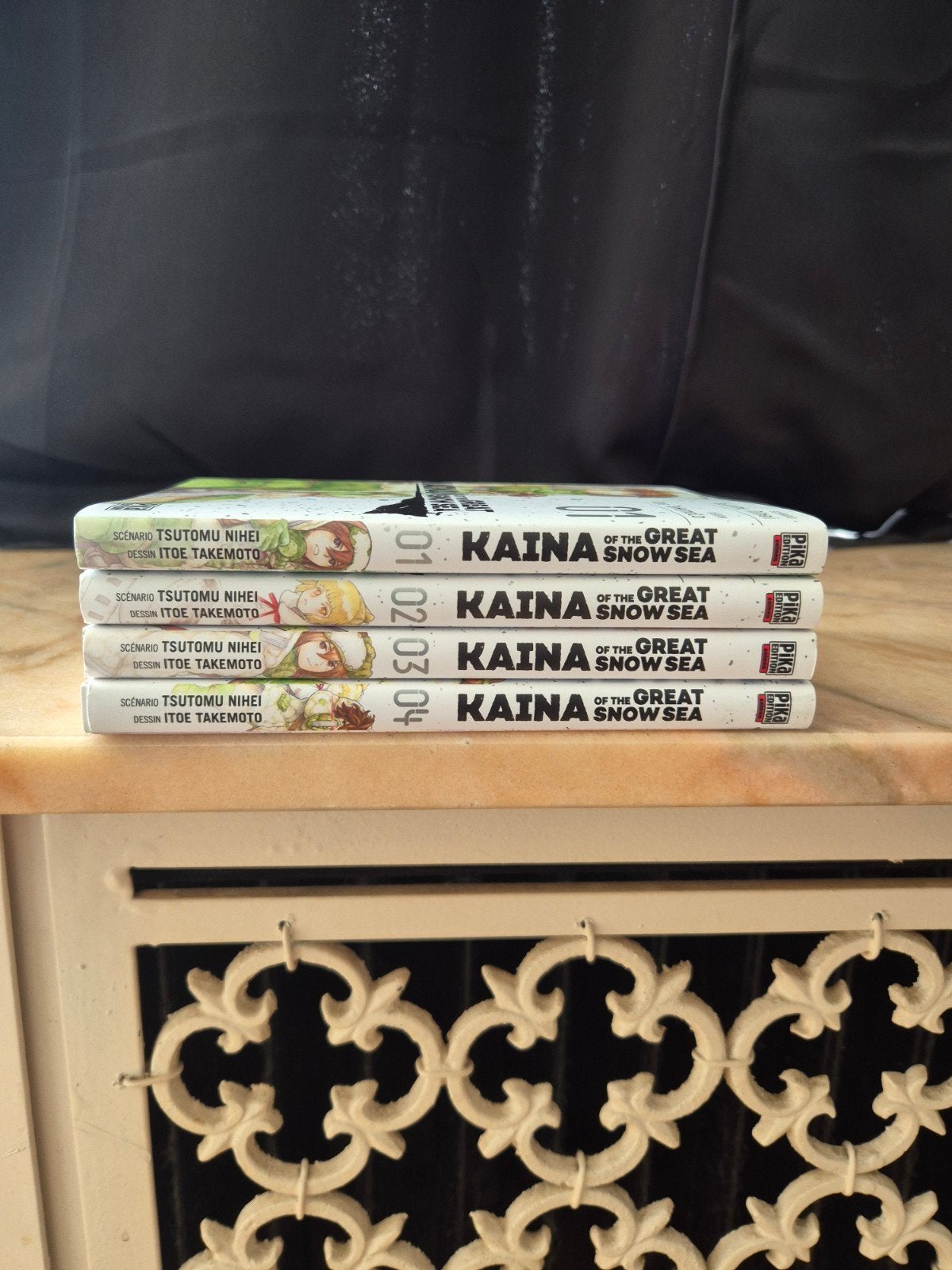 Manga Kaina Intégrale 4 tomes, Enlèvement