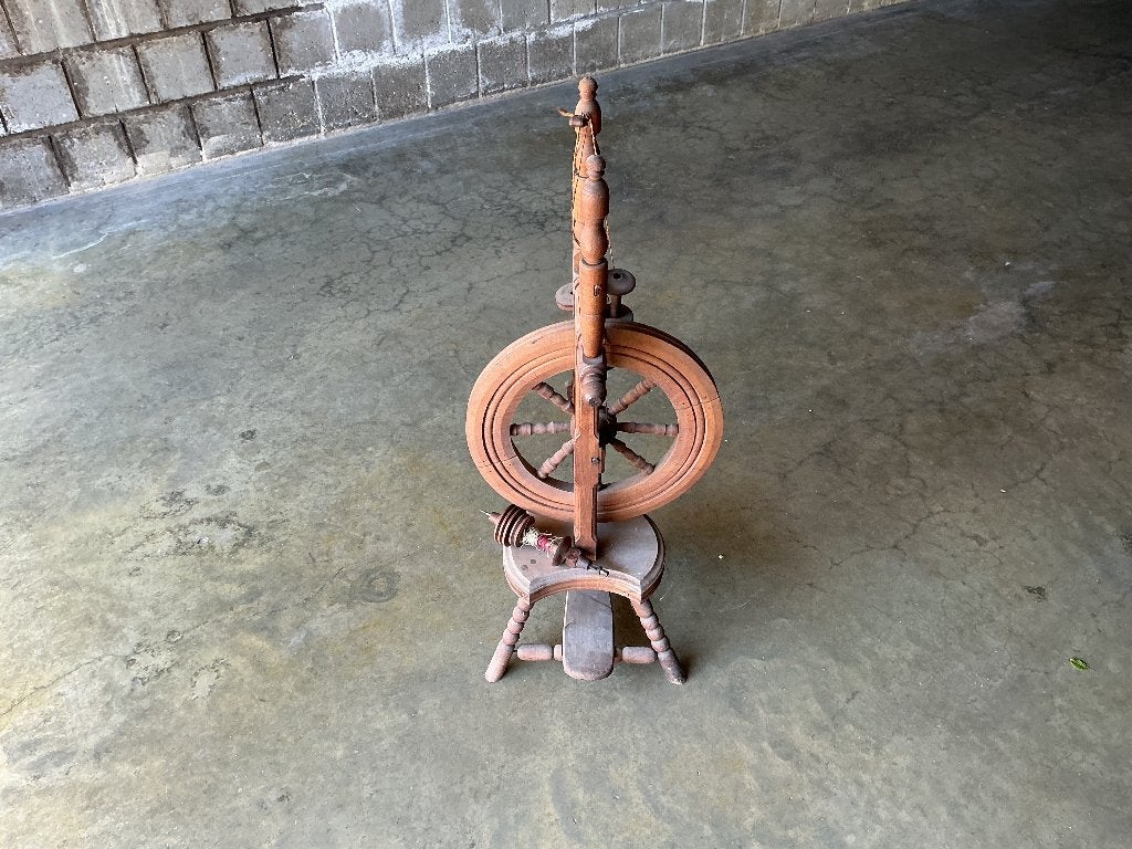 Spinnewiel, Hobby en Vrije tijd, Spinnewielen en Spinnen, Ophalen, Gebruikt, Spinnewiel
