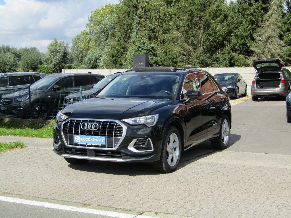Audi Q3 2.0 TDI Automaat, Auto's, 4 cilinders, Bruin, Leder, Bedrijf