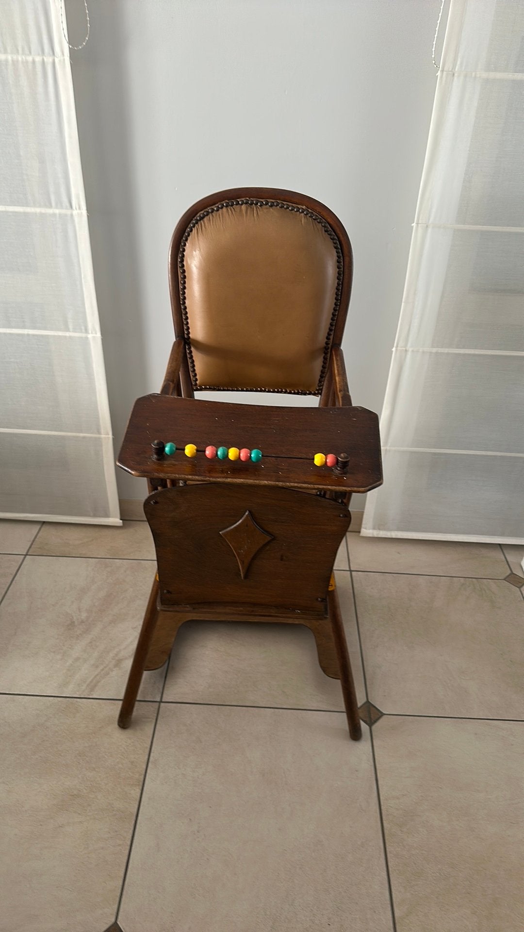 Vintage kinderstoel, Kinderen en Baby's, Kinderstoelen, Ophalen, Gebruikt