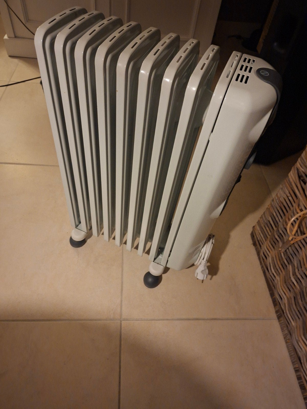 De Longhi elektrisch vuurtje, Ophalen
