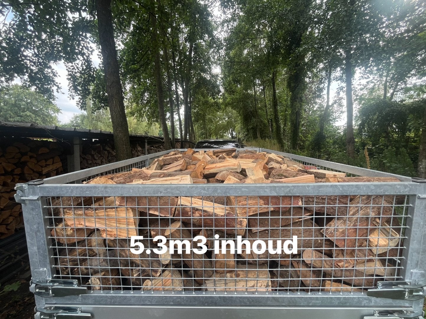 Brandhout droge MAST, 3 tot 6 m³, Ophalen, Stammen