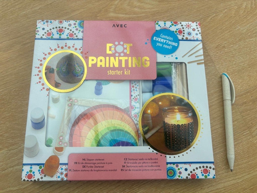 Starter Kit Dot Painting – Nieuw!, Hobby en Vrije tijd, Schilderen, Ophalen of Verzenden, Zo goed als nieuw, Overige typen