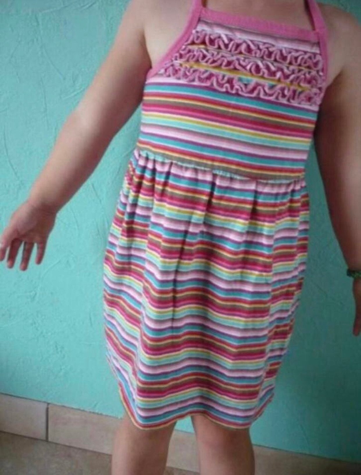 Mooi kleedje maat 98 Lief!, Kinderen en Baby's, Kinderkleding | Maat 98, Ophalen, Zo goed als nieuw, Meisje, Jurk of Rok